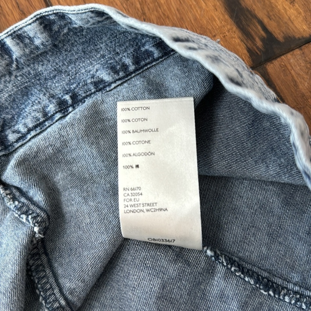 Free People Blue Denim Dress - Picture 6 of 7